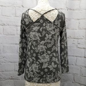 Lemon Tart Kadari Criss Cross Back Knit Top